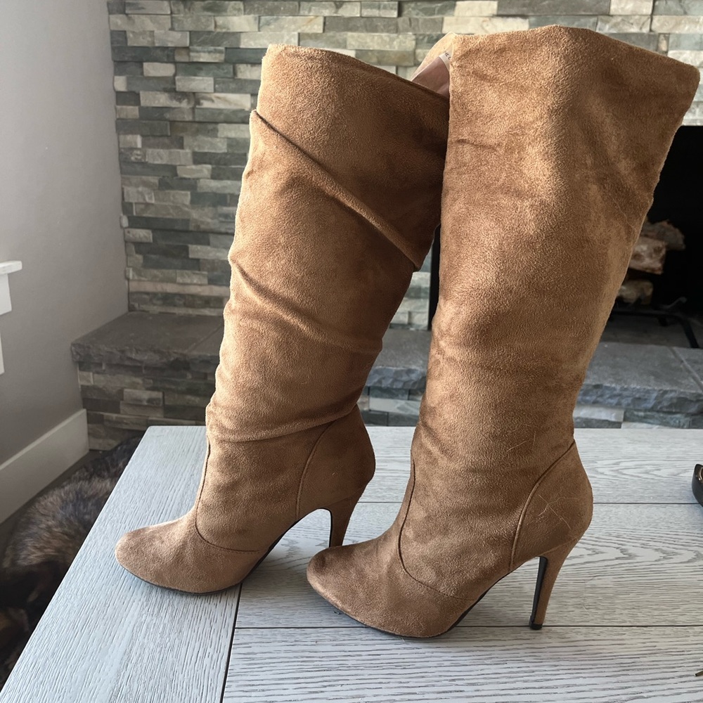 Suede Boots